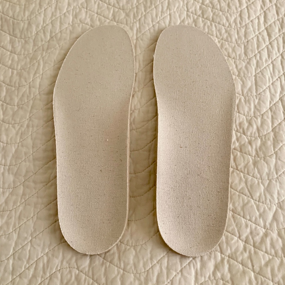 Rawganique Organic Cotton Twill Insole Footbed Extra Thick - 38 EU (W 7-7.5 US)